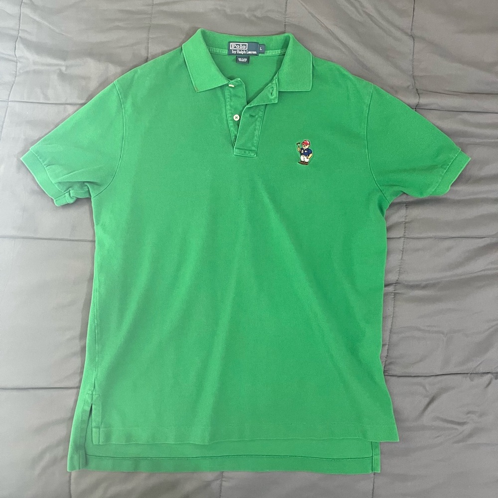 Green polo by Ralph Lauren